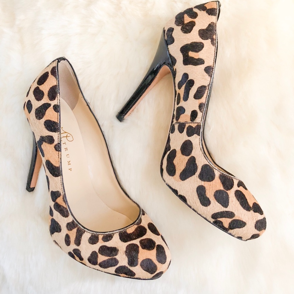 IVANKA Trump calf hair pumps
